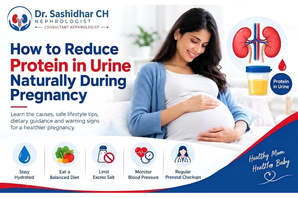 How to reduce protein in urine naturally during pregnancy with safe kidney health tips
